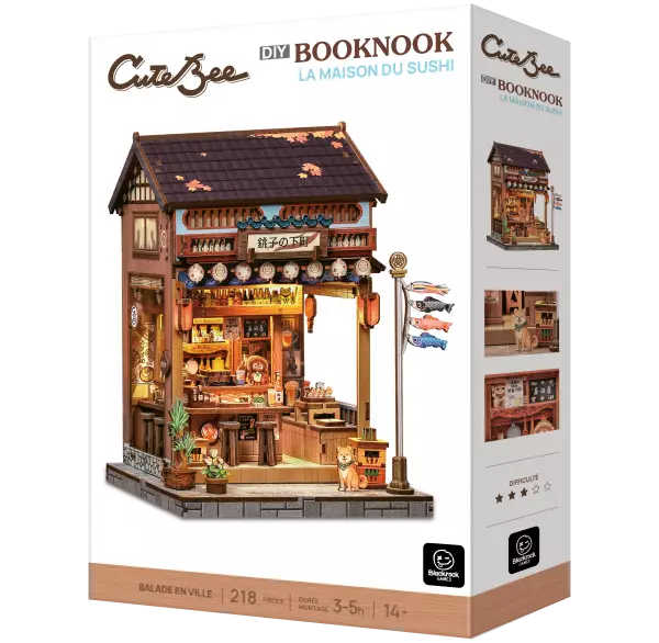 Booknook - La maison du Sushi - Difficult� 3 - 218 pi�ces