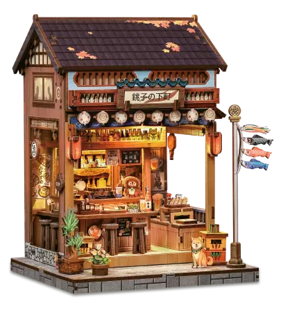 Booknook - La maison du Sushi - Difficult&eacute; 3 - 218 pi&egrave;ces