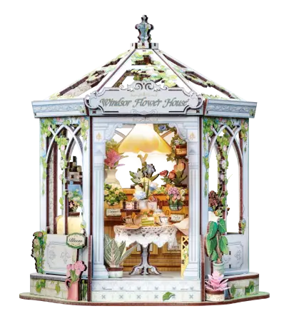 Booknook - Le Pavillon des Fleurs - Difficult&eacute; 3 - 235 pi&egrave;ces 