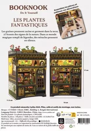 Booknook - Les Plantes Fantastiques