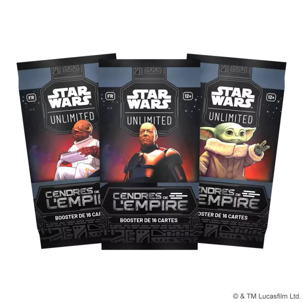 Booster Fran�ais - Cendres de l\'Empire - Star Wars Unlimited