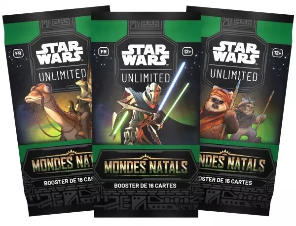 Booster Fran�ais - Mondes Natals - Star Wars Unlimited