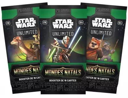 Booster Fran&ccedil;ais - Mondes Natals - Star Wars Unlimited