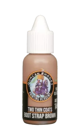 Boot Strap Brown - Midtone - Two Thin Coats