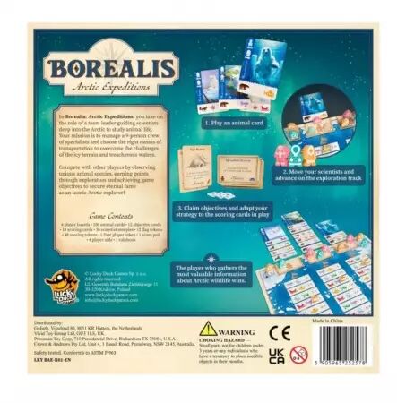 Borealis : Exp&eacute;ditions Arctiques - Lucky Duck Games