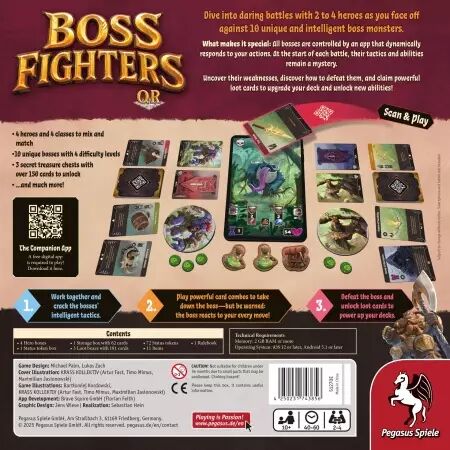 Boss Fighter QR - Pegasus Spiele 