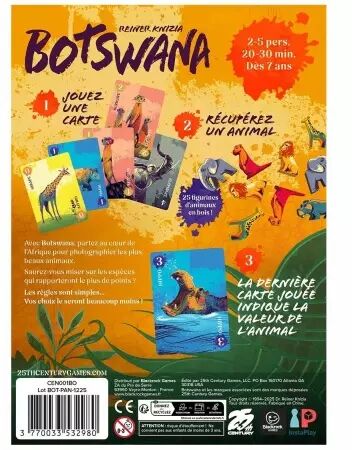 Botswana - Reiner Knizia - 25th Century