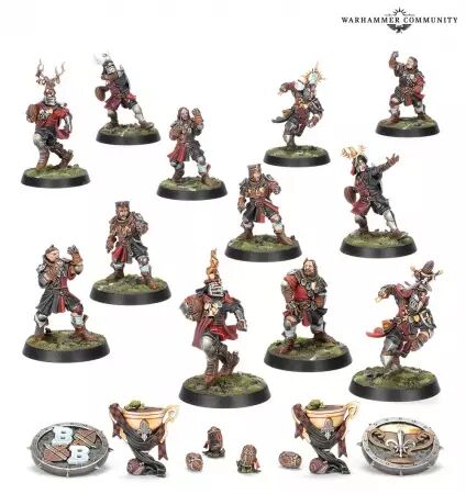 Bretonnian Team : Les Brionne Barons - Blood Bowl  - Warhammer - Games Workshop