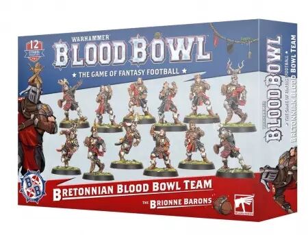 Bretonnian Team : Les Brionne Barons - Blood Bowl  - Warhammer - Games Workshop