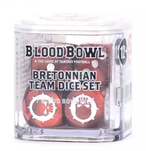 Bretonnian Team : Set de d�s - Blood Bowl - Warhammer - Games Workshop