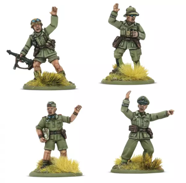 British 8th Army Platoon Commanders (Officiers de la 8�me Arm�e) - Great Britain - Bolt Action