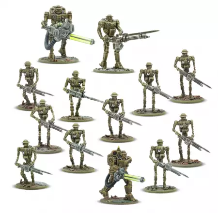  British Automated Infantry Platoon - Konflict 47 - Warlord Games
