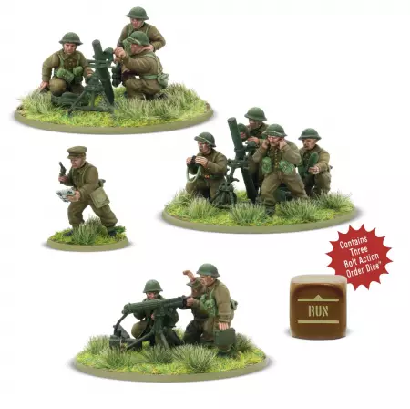 British Heavy weapons platoon (plastic) - Great Britain - Bolt Action