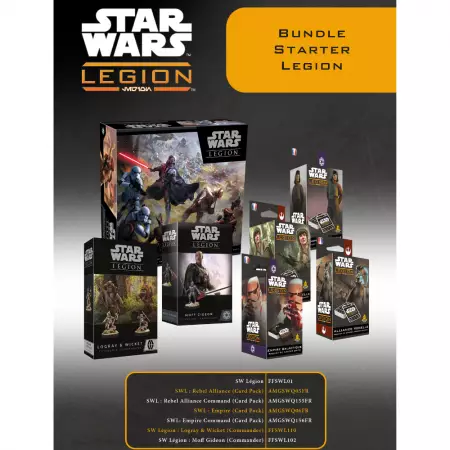  Bundle 2025 - Alliance Rebelle (Rebel Alliance) 2 - Star Wars Legion 