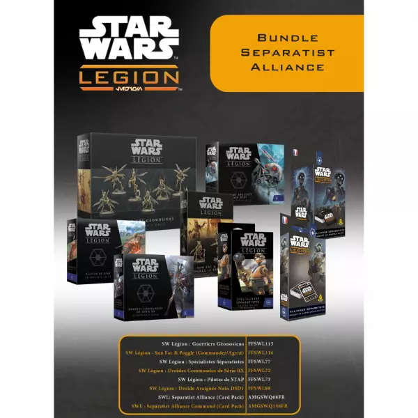  Bundle 2025 - Alliance S�paratiste 2 - Star Wars Legion 