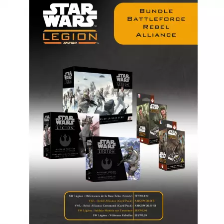  Bundle 2025 - Battleforce Alliance Rebelle (Rebel Alliance) 1 - Star Wars Legion 
