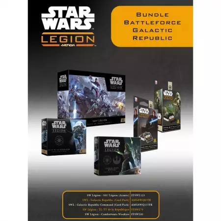 Bundle 2025 - Battleforce Republique Galactique - Star Wars Legion 