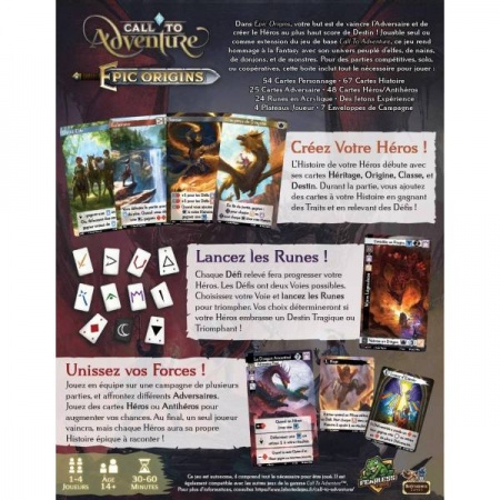 Call to adventure : Epic Origins