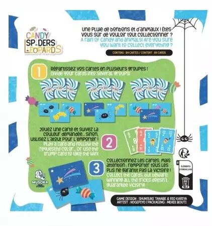 Candy Spiders Leopards - Musoka Studio