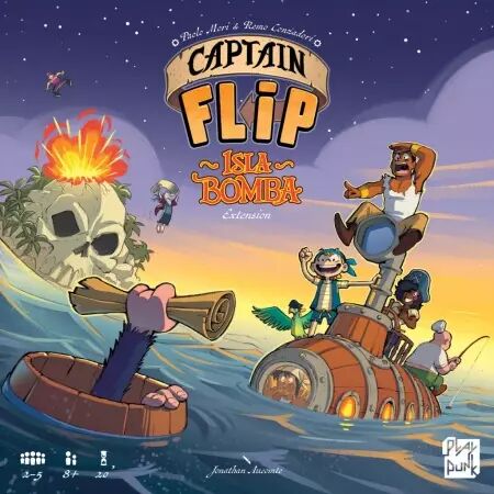 Captain Flip - Extension : Isla Bomba - Paolo Mori, Remo Conzadori - Playpunk