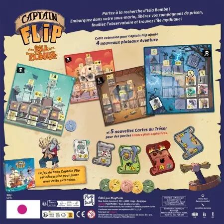Captain Flip - Extension : Isla Bomba - Paolo Mori, Remo Conzadori - Playpunk