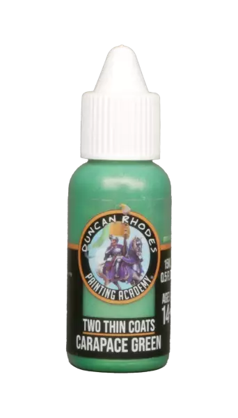 Carapace Green - Metallic - Two Thin Coats