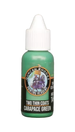 Carapace Green - Metallic - Two Thin Coats