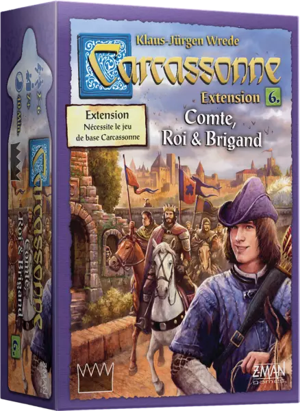 Carcassonne - Extension : Comte, Roi et Brigand