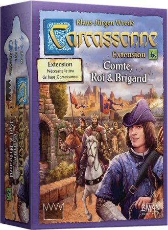 Carcassonne - Extension : Comte, Roi et Brigand