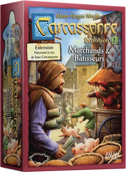 Carcassonne - Extension : Marchands et B�tisseurs