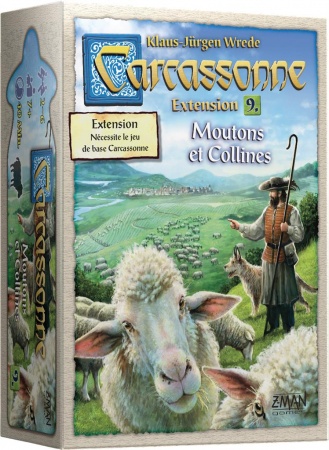 Carcassonne - Extension : Moutons et Collines 