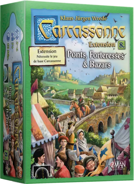 Carcassonne - Extension : Ponts, Forteresses et Bazars