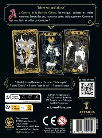 Carnival of Sins - Actarus Editions
