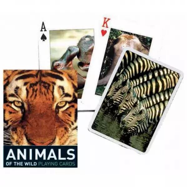 Cartes � jouer - Animaux sauvages