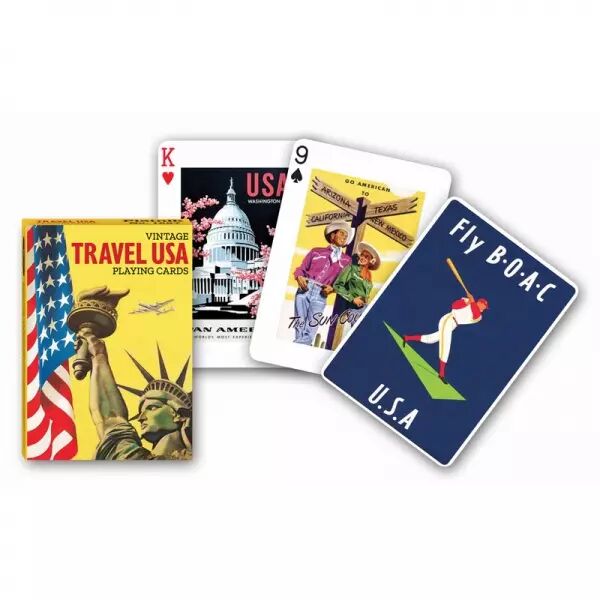 Cartes � jouer - Travel USA