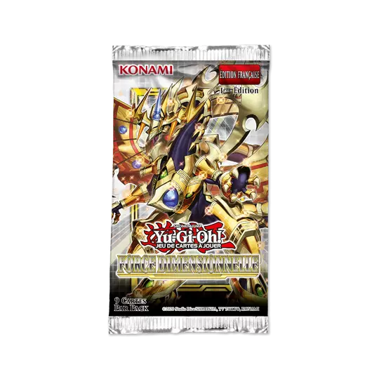 Cartes Yu-Gi-Oh! JCC - Booster Force Dimensionnelle (Blister Cartonn� � l�unit� ) FR