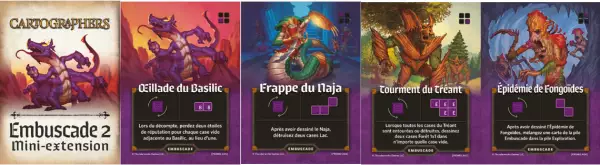 Cartographers - Extension - Embuscade 2 (Mini-Extension)