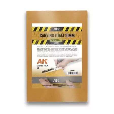 Carving Foam 10mm A4 size - Diorama AK Interactive