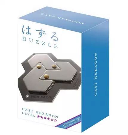 Casse-Tête Huzzle Cast HEXAGONE  (diff.4)