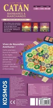 Catan : Barbares et marchands 5-6 joueurs (Extension) - Edition 2025 - Kosmos