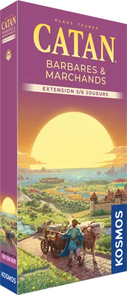 Catan : Barbares et marchands 5-6 joueurs (Extension) - Edition 2025 - Kosmos