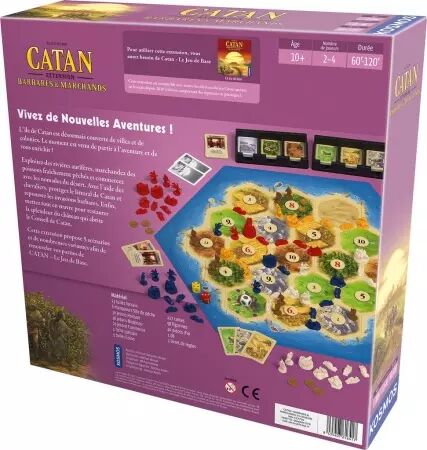Catan - Extension : Barbares et Marchands (Éco)
