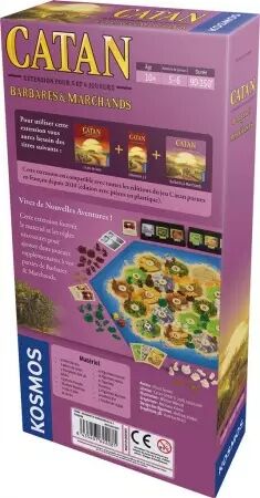 Catan - Extension : Barbares et Marchands 5/6 joueurs