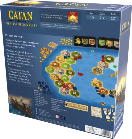 Catan - Extension : Pirates et Découvreurs