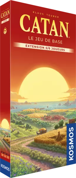 Catan : jeu de base 5-6 joueurs (Extension) - Edition 2025 - Kosmos
