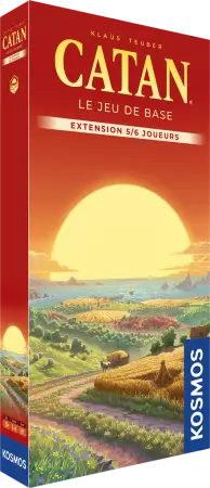 Catan : jeu de base 5-6 joueurs (Extension) - Edition 2025 - Kosmos
