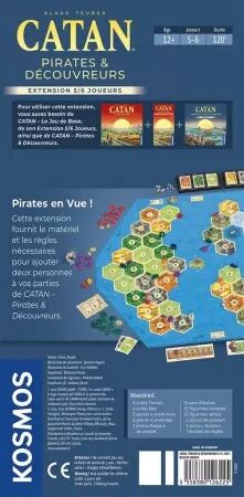 Catan : Pirates et découvreurs 5-6 joueurs (Extension) - Edition 2025 - Kosmos