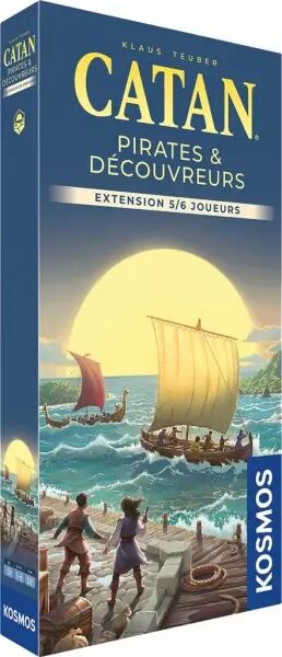 Catan : Pirates et d�couvreurs 5-6 joueurs (Extension) - Edition 2025 - Kosmos