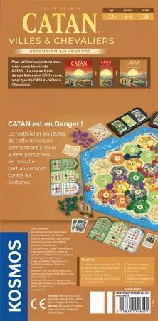 Catan : Villes et chevaliers 5-6 joueurs (Extension) - Edition 2025 - Kosmos