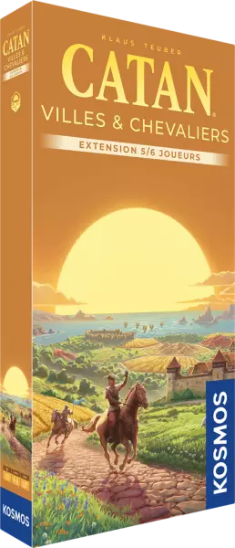 Catan : Villes et chevaliers 5-6 joueurs (Extension) - Edition 2025 - Kosmos